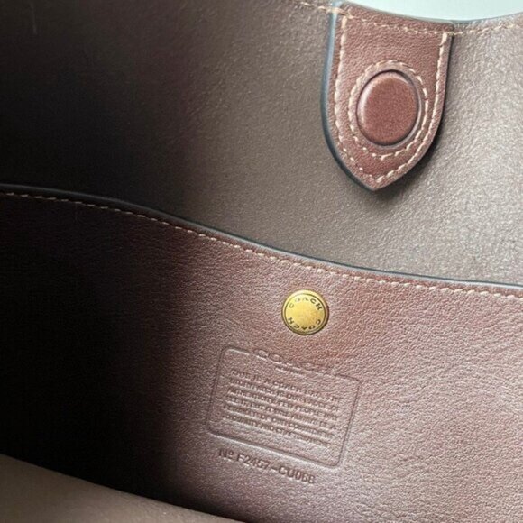 NWT!! Coach Brooklyn 28 Shoulder Bag-Maple - Picture 9 of 9